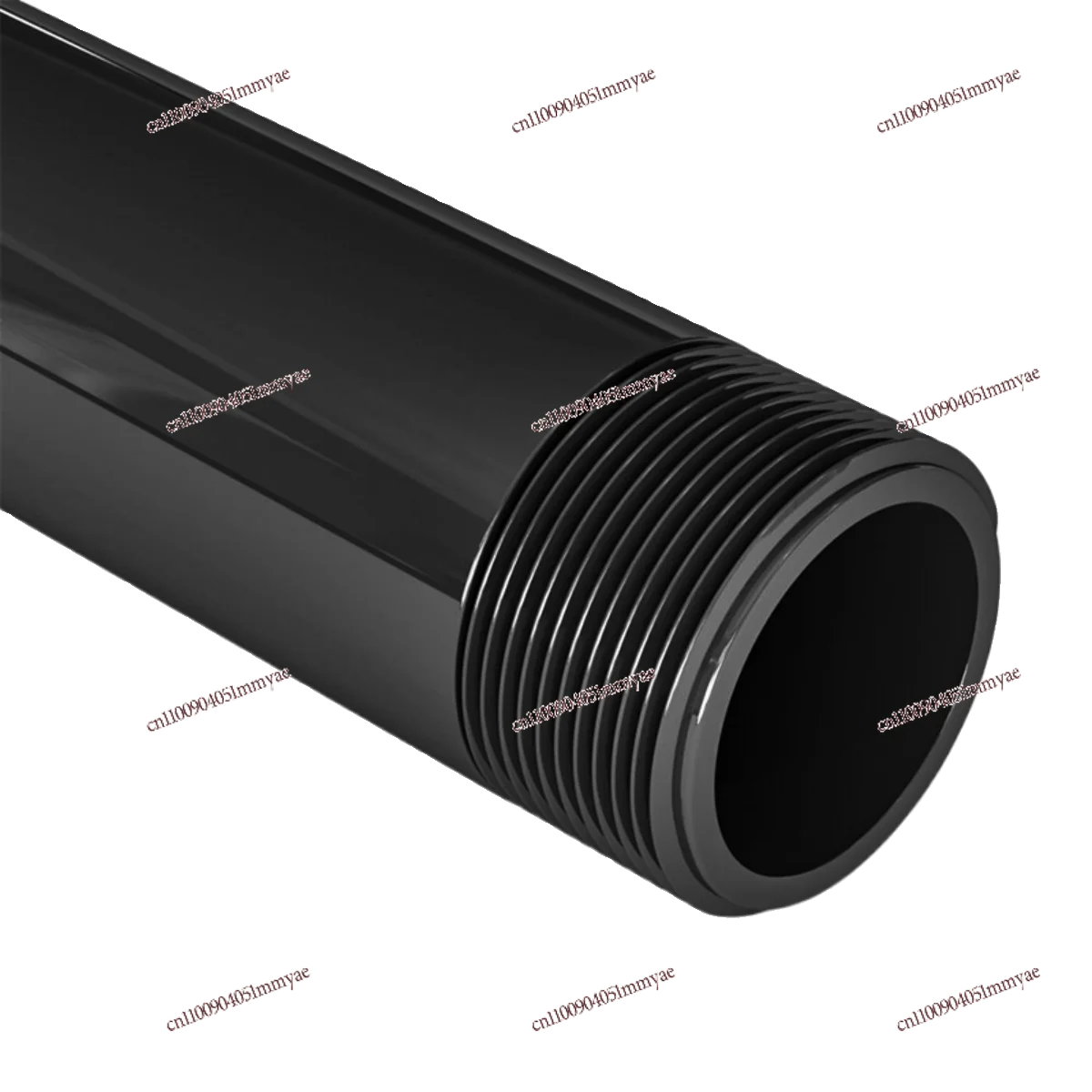 

PVC Threaded Water Supply Pipe Household Water Thickened Outer Wire 4 Points Plastic Hard Small Diameter Hollow Pipe