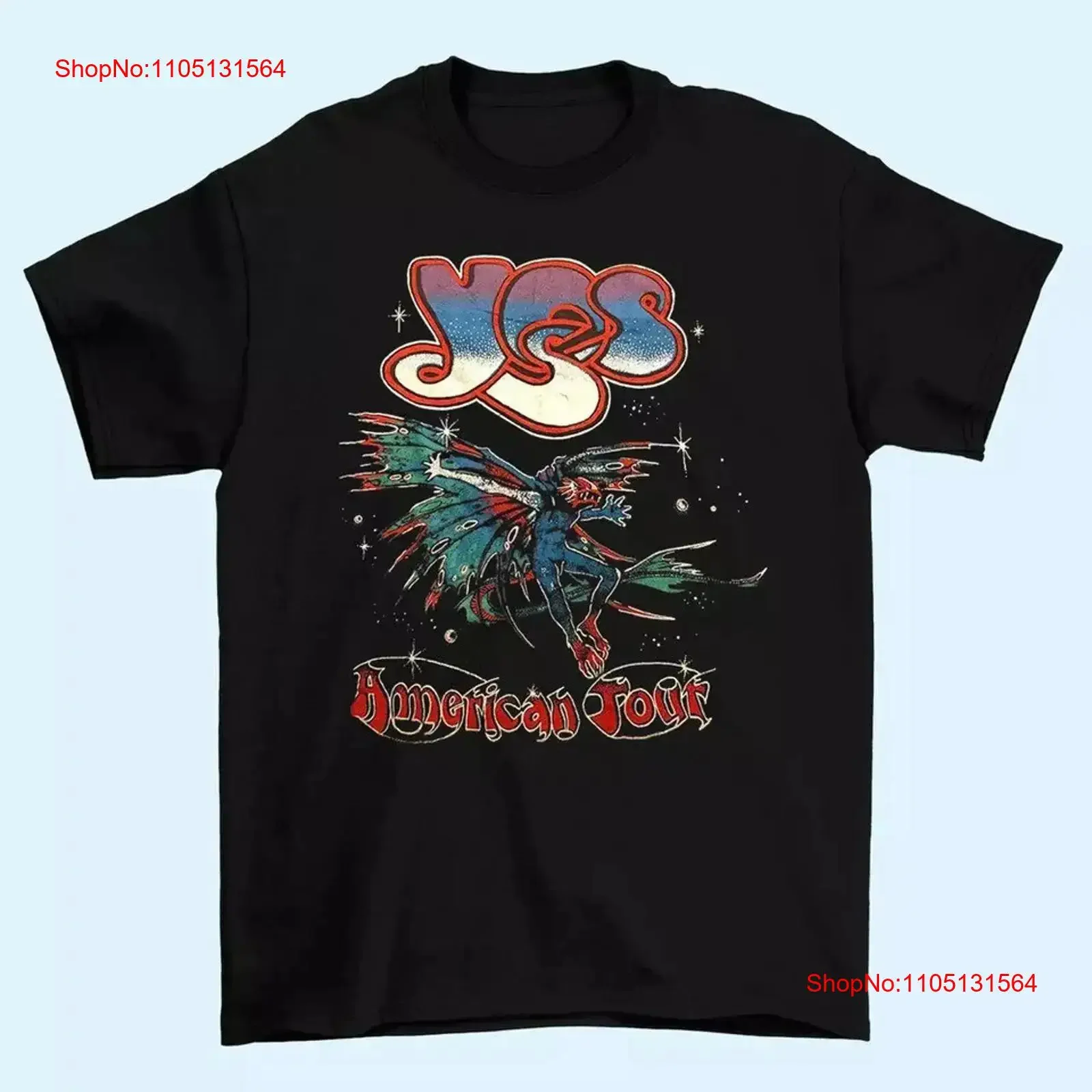 

Футболка YES Band American Tour, черная, все размеры, ГОРЯЧАЯ, винтажная, дышащая, стильная, удобная, дизайнерская одежда для дома, мягкая