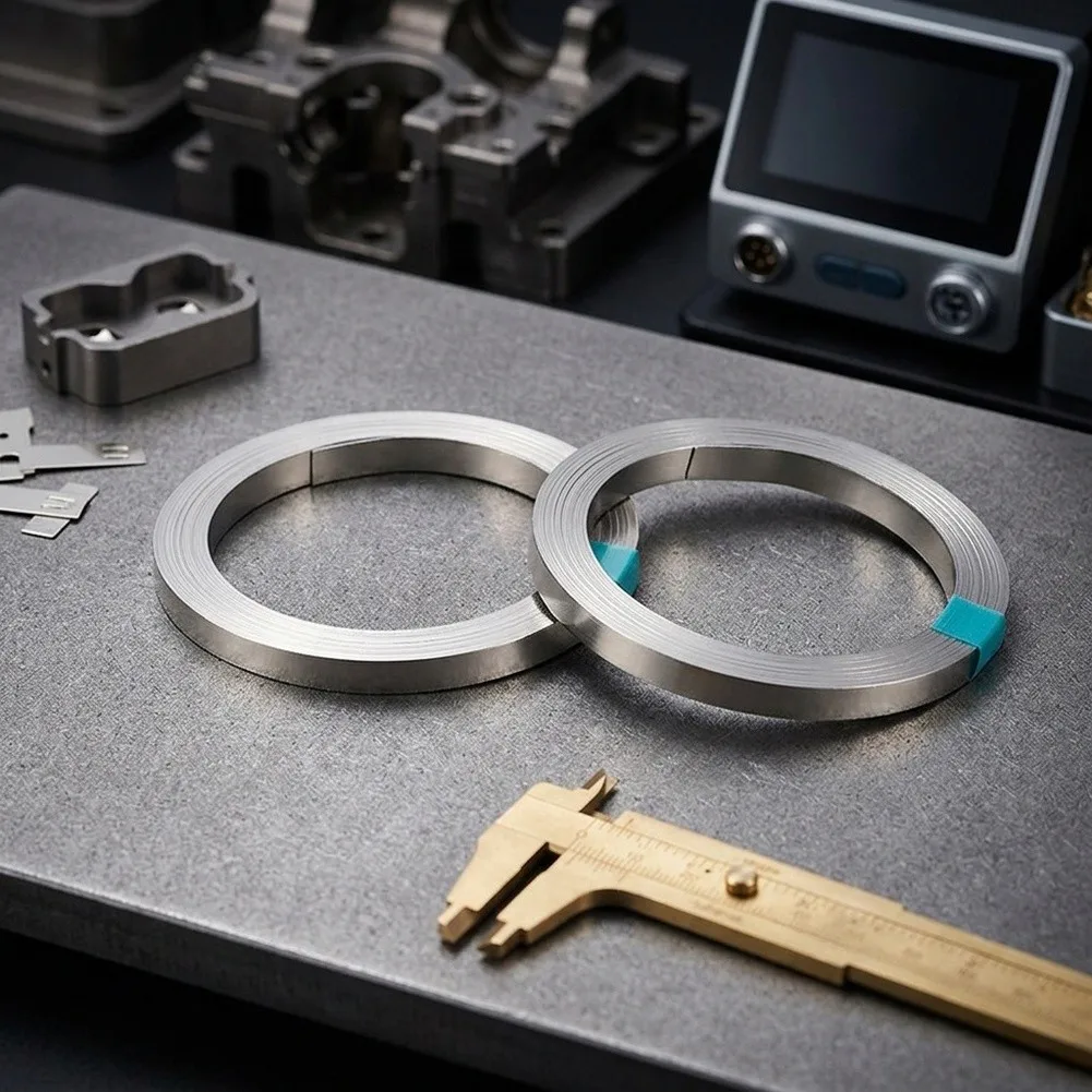 2PCS Nickel Plated Steel Strip 10 Meter per Roll 0.15x20mm for Spot Welding Applications Including EV Battery Repair