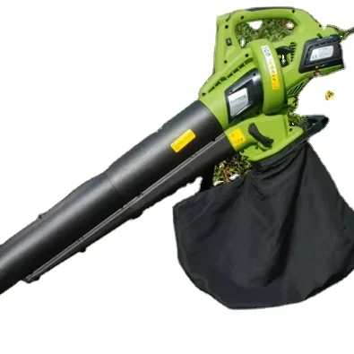 

Gasoline leaf golf course leaf blowing vacuum crushing three - in-one leaf machine