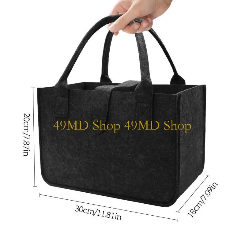 49md Sacs feutre en feutre doux élégant