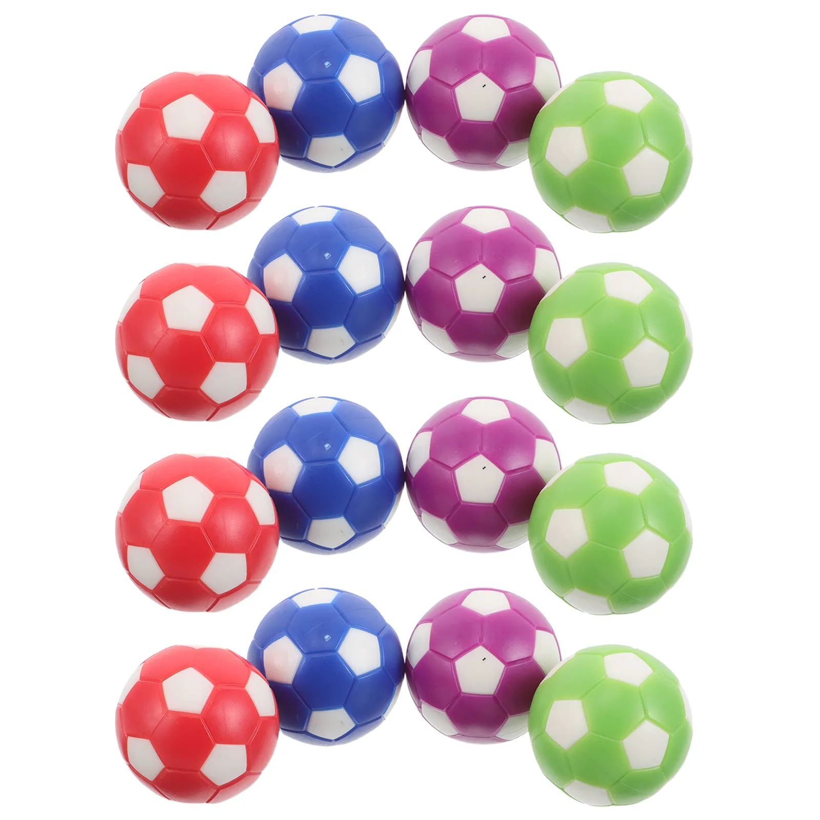 

16 шт. футбольных мячей для настольного футбола, 28 мм, разные цвета, сменные мини-футбольные мячи, аксессуары для настольного футбола
