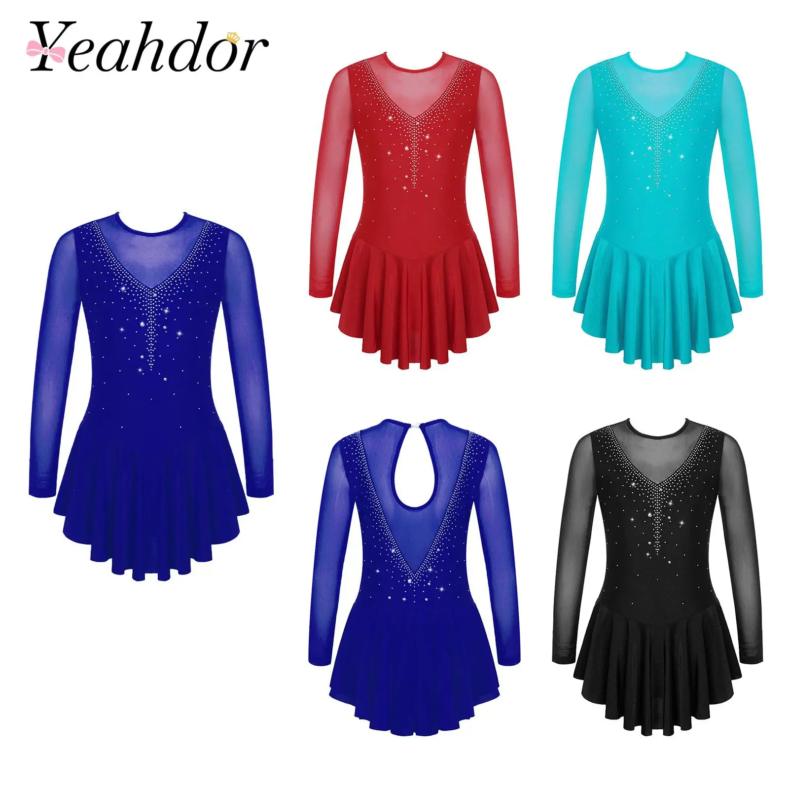 Girls Rhinestone Fi…