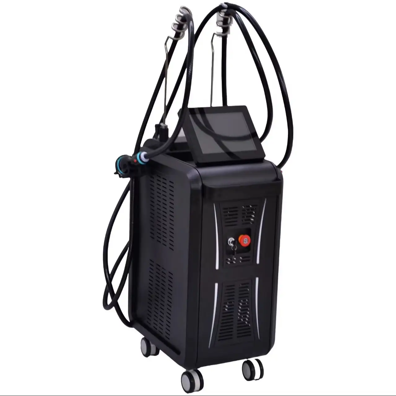 Newest 3 Handle Big Screen Professional Body Firming Face Lifting Machine Body Slimming Nano Microwave Rf Machine Slimming