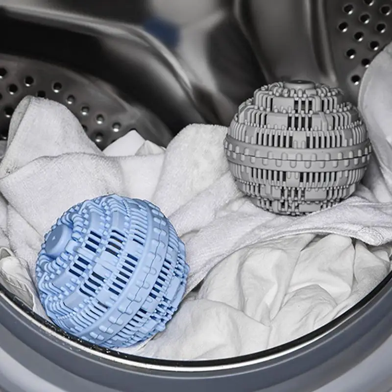 Laundry Balls For Washer Reusable Anti-Tangling Washer Balls Portable Dryer Balls No Damage Enhances Cleaning For Washing