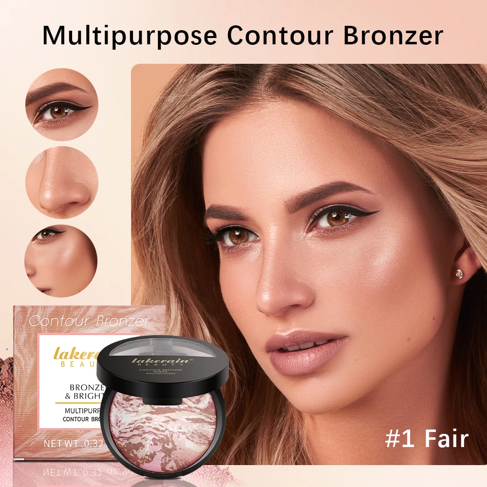 

Foundation Baking Setting Pressed Face Powder Face Pressed Foundation Natural Oil-control Brighten Concealer Blush Powder Makeup