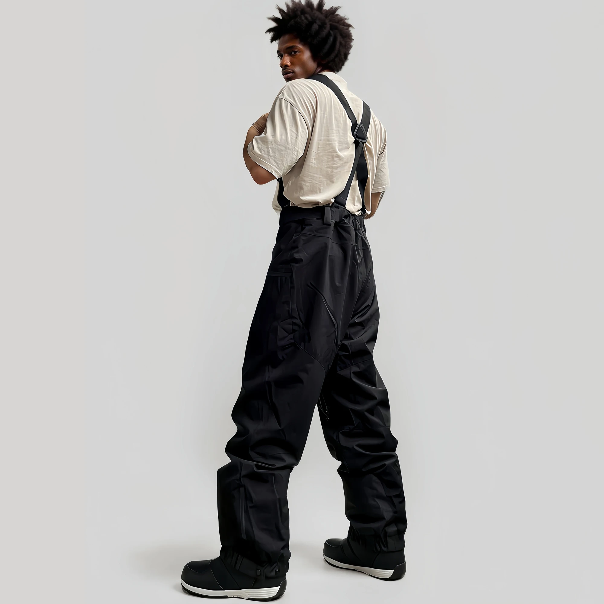 Lose Winddicht Skifahren Hosen Verdickung Warme Ski Overalls Männer Winter Neue Schnee Kleidung Wasserdichte Hose Outdoor Snowboard Hosen – Detail 22