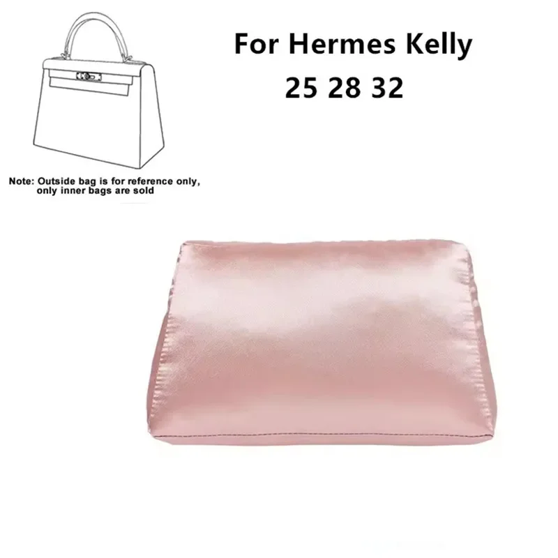

Pure Handmade Silks Fabric Bag Support Lining For Hermes Kelly 25 28 32 Handbag Anti Deformation Collapse Bag Organizer