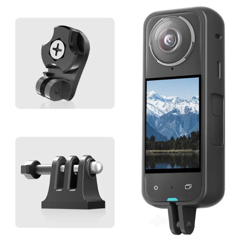 PC Material Action Camera Case Open Side Design Precise Cutouts Sports Camera Frame Heat Dissipation Snug Fit for Insta360 X4 X5