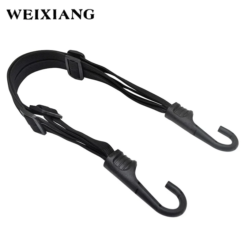 

Universal Motorcycle Bicycle Helmet Luggage Net Rope 60/90cm Elastic Ropes Strap Cable Chain Bag Refit