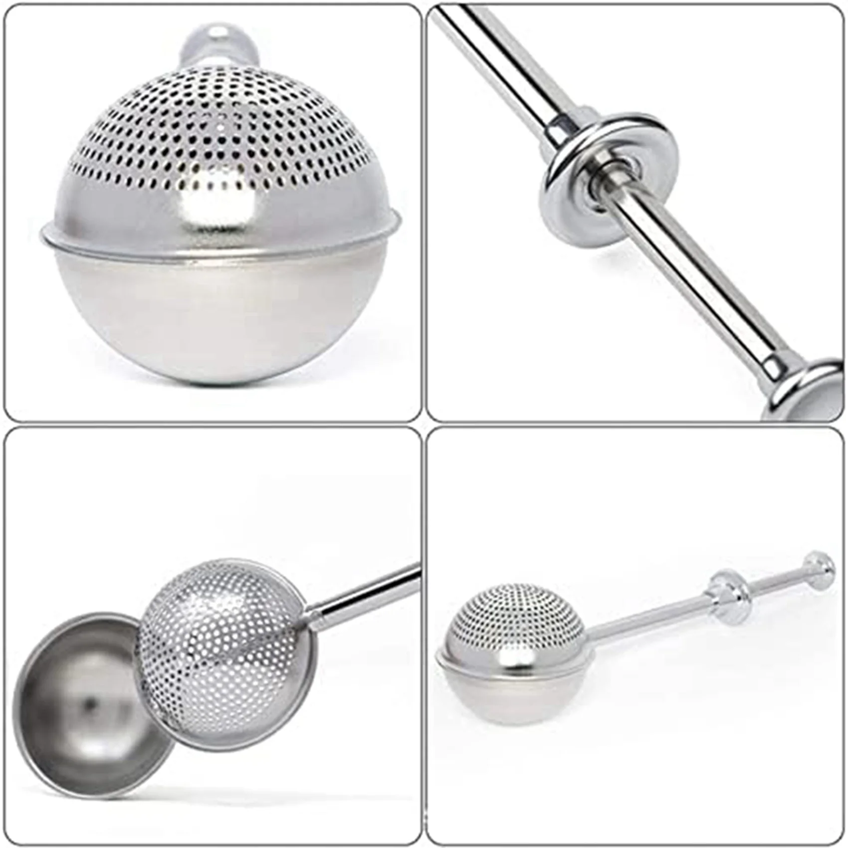 KYCOR-2X Sugar Shaker Duster - Stainless Steel Sugar Shaker Stainless Steel Handle Dusting Wand