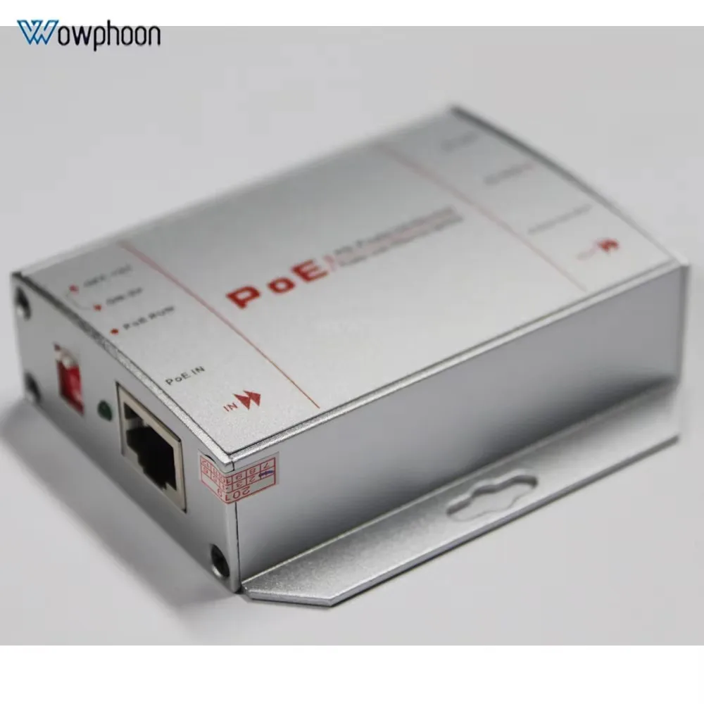 

Gigabit POE Splitter 10/100/1000m with Dual DC 5V/12V Output Compatible with IEEE802.3af 15.4W - Network Equipment
