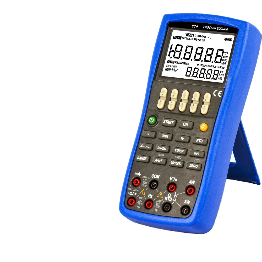 11+ Current And Voltage Professional Multifunction Process Calibrator