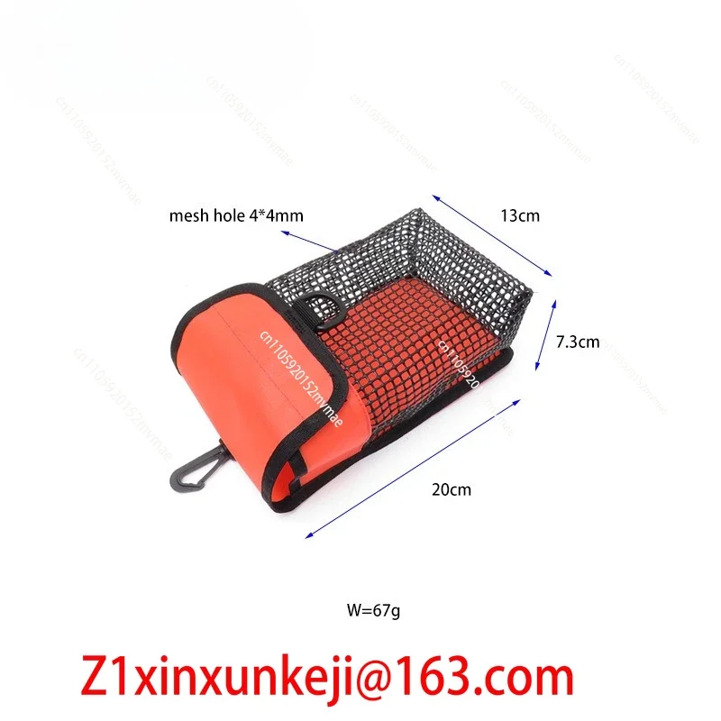Geoduck Buoy SMB for Diving Back Flying Side Hanging BCD Storage Wrap Wheel Hanging Bag Flow Hook Flashlight Mesh Bag