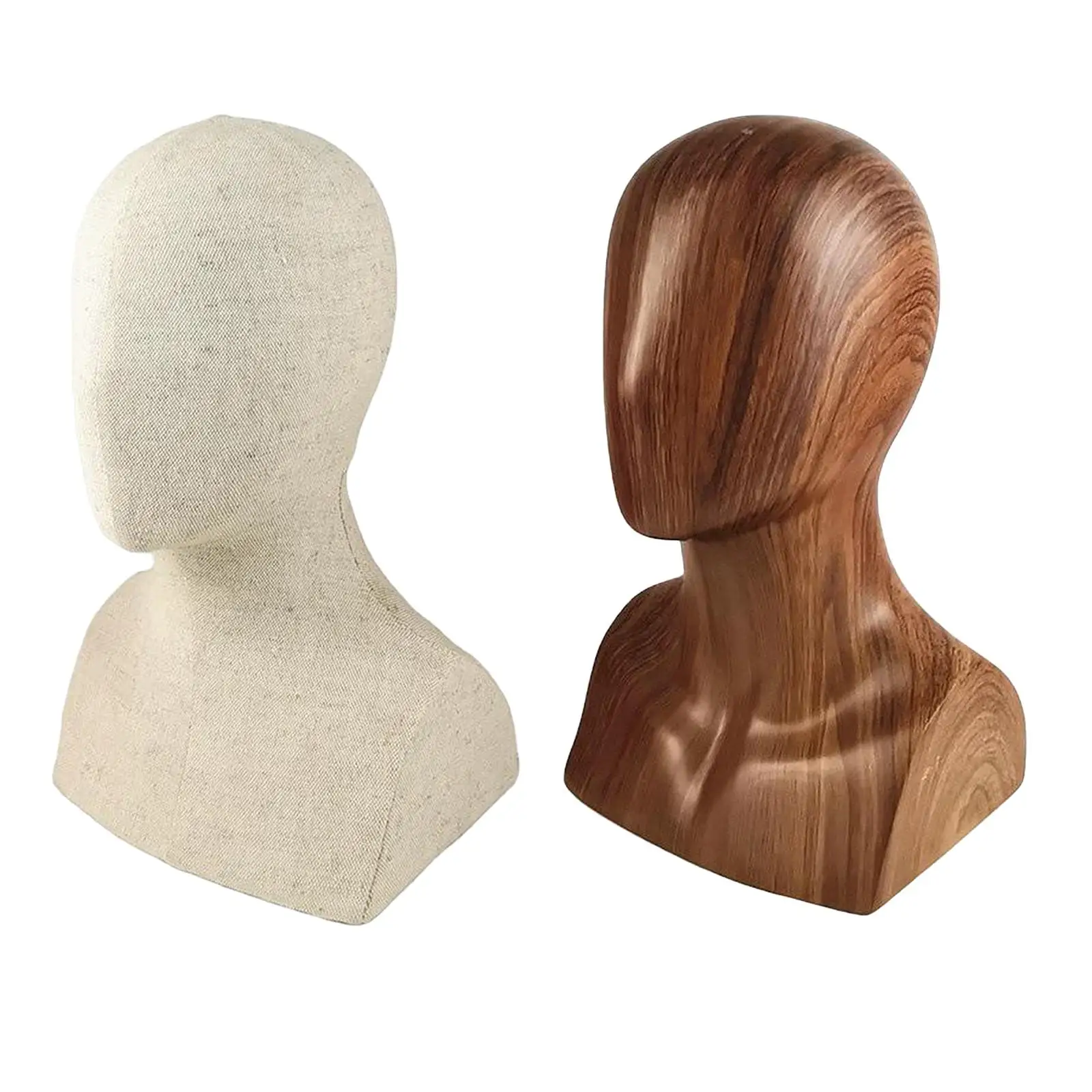 Wig Head - Male GFRP Wig Stand and Holder , Display Wigs, Hat, for Salon Display, Wig Store, Hat Store