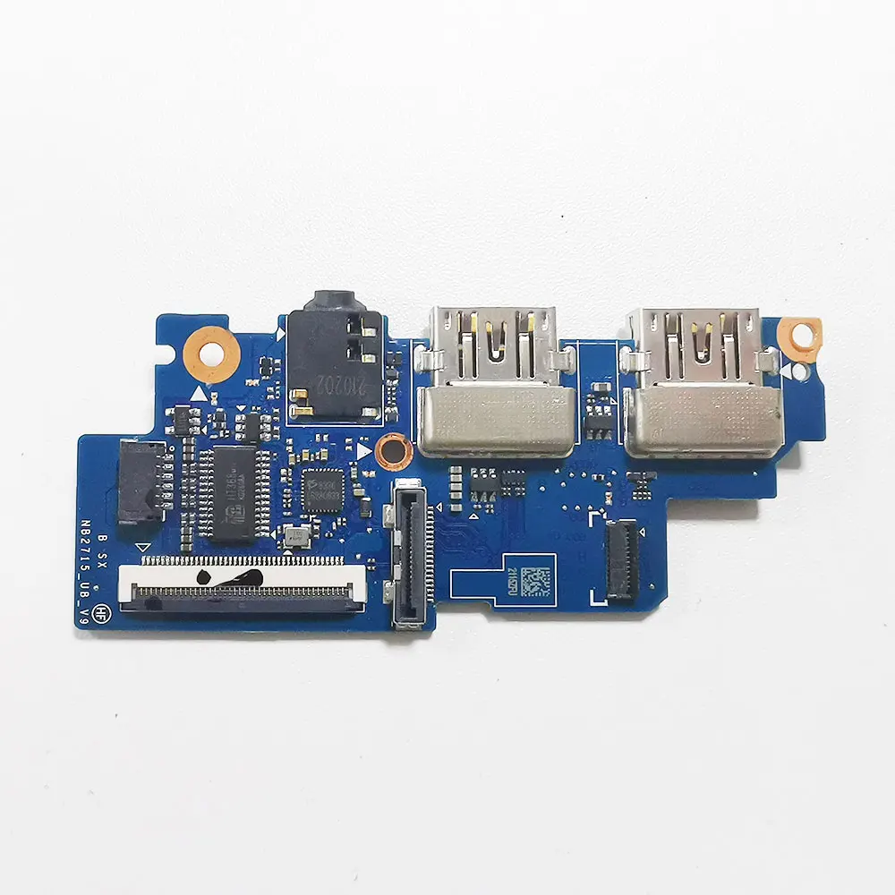 For HUAWEI MateBook D16 HVY-WAP9 2021 2022 Laptop USB Jack Headphone Audio interface Board NB2715_UB_V9 NB5533_UB_V3