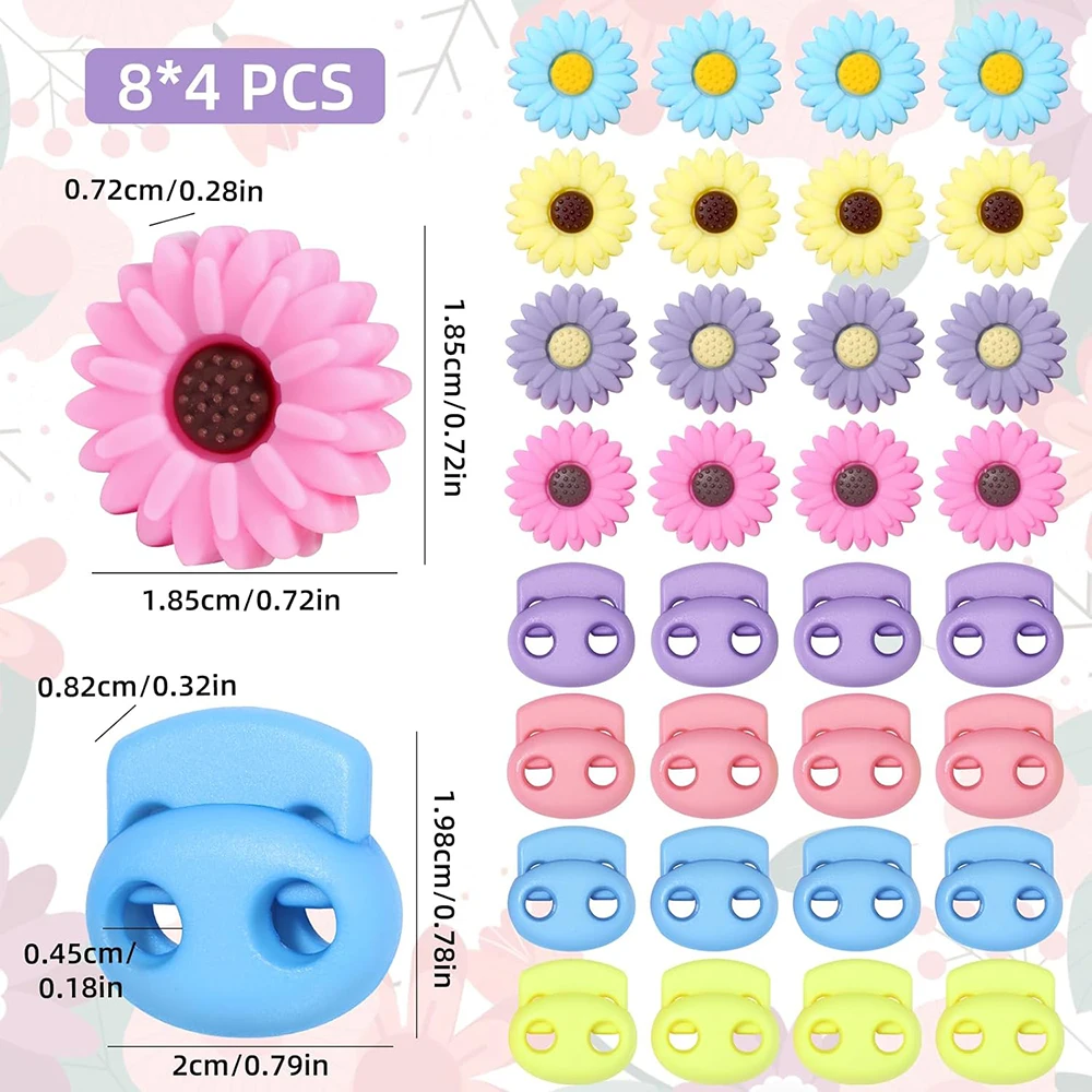 32PCS Knitting Needle Stoppers Colorful Knitting Needle Point Protectors Knitting Needle Caps for Hand Quilting Crocheting DIY