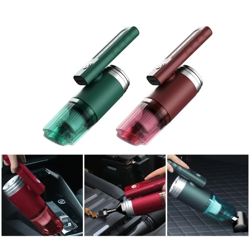 

Wireless Vacuum Cleaner 360 Degree Adjustment Handle Car Vacuum Cleaner with Light Low Noise Cleaner Pet Hair Remover