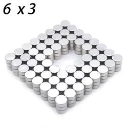 2-20000 Pcs 6x3MM Neodymium Magnet 6mm x 3mm N35 NdFeB Round Super Powerful Strong Permanent Magnetic imanes Disc 6*3 NEW MAGNET