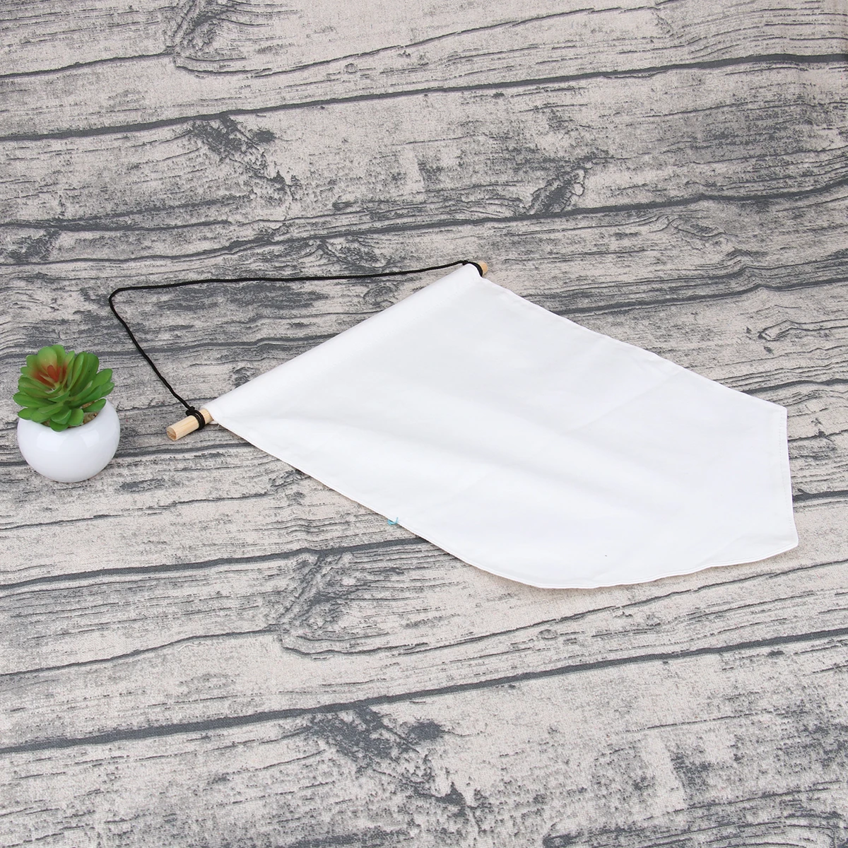 

4 Pcs Plain Blank Canvas Pennant Banner Pin Display Wall Enamel Lapel Badge Flag