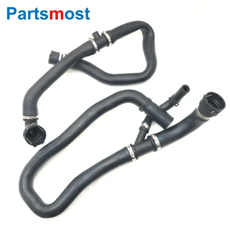 2.0 TOP BOTTOM RADIATOR HOSE FOR LAND ROVER LR2 EVOQUE DISCOVERY SPORT COOLANT WATER PIPE UPPER LR032347 LR094509 LOWER LR024236