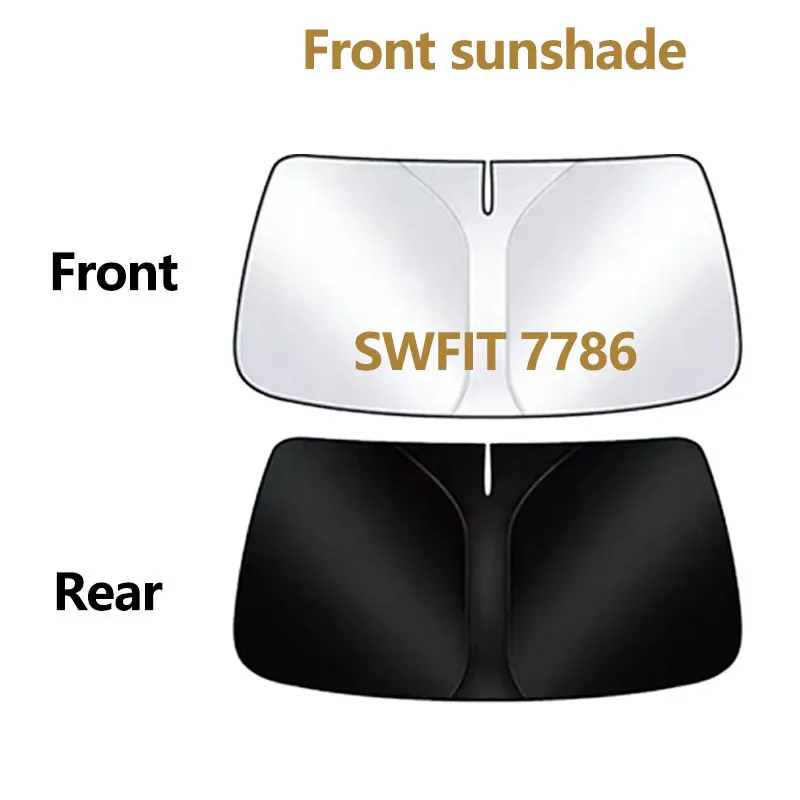 

Передний солнцезащитный козырек для Suzuki Swift 2023 2024 2025 2026, гибридные аксессуары, теплоизоляция на лобовом стекле, защита от солнца, УФ-защита