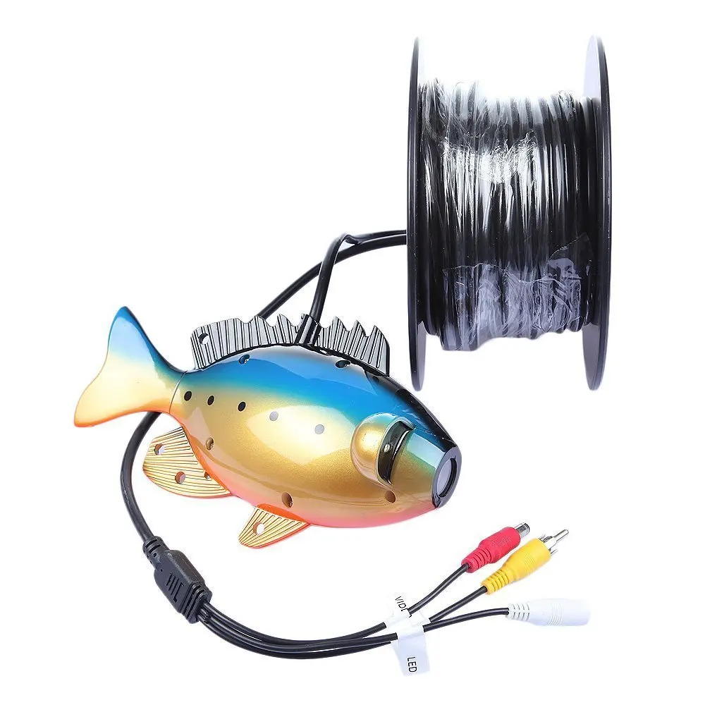 Color display Underwater Fish Camera 20M Cable Underwater Fishing Video Camera Used For Ice/Sea/River Fishing