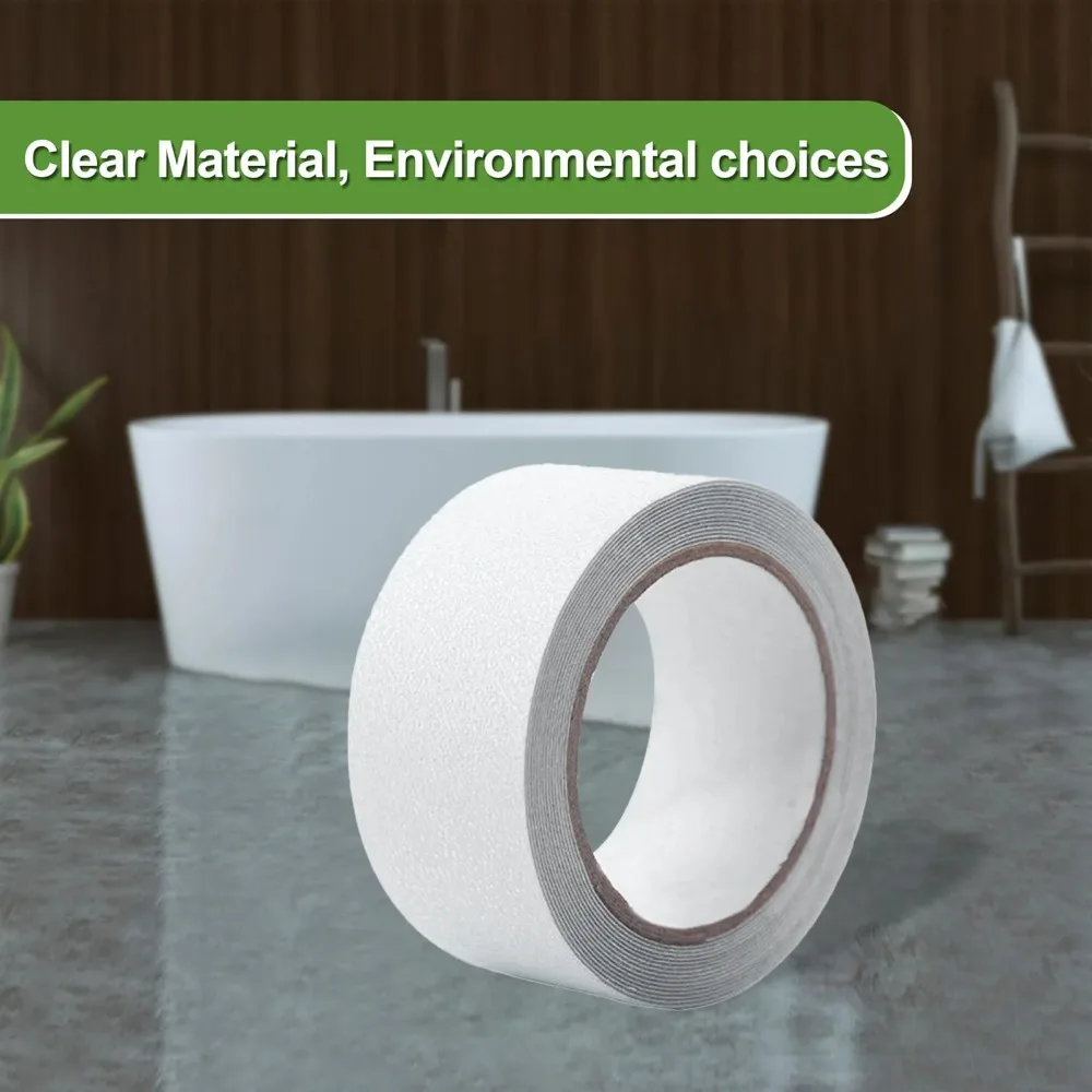 Anti-slip Tape Transparent PEVA Rubber Waterproof Anti-slip Stickers Stairs Bathroom Floor Nano Non-marking Anti-slip Adhesive