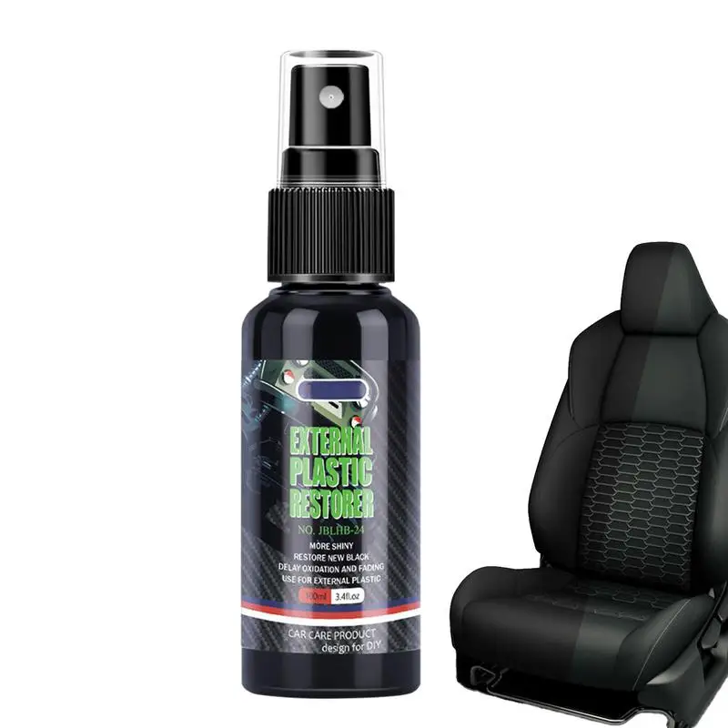 Trim Restorer For Cars Interior Restorer Coating Agent Revitalizing Agent Automotive Restoring Liquid Car Detailing Cleaning