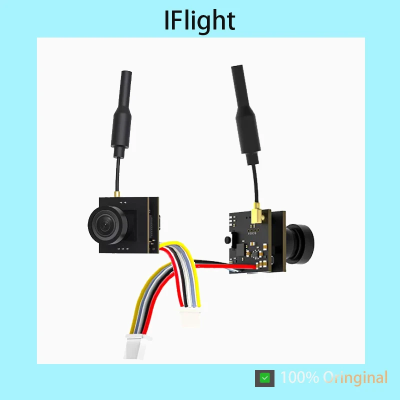 iFlight Borg 5.8G 150mW Integrated Micro VTX Camera System FPV Racing Drone Transmitter Cam for Quadcopter Freestyle