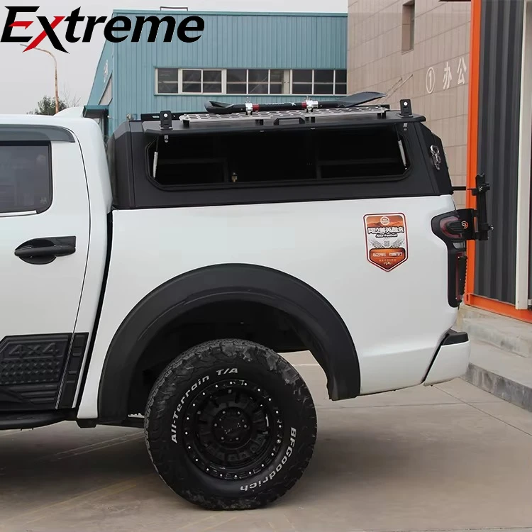 Perfect Fit Hardtop Topper Hardtop Pickup Truck Bed Cover Manganese Steel Three-door Canopy for Ford F-150 F-250