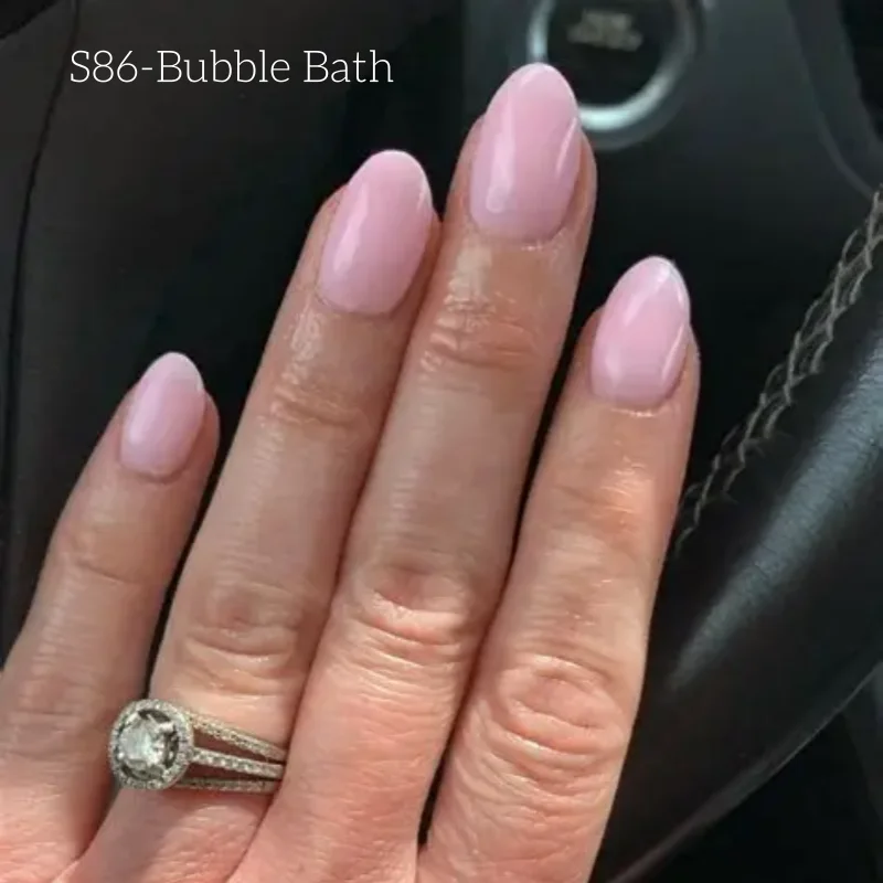

Nail Gel Polish Opies GelColor Soak Off Gel - BUBBLE BATH GC S86 Pink French Manicure 250ml