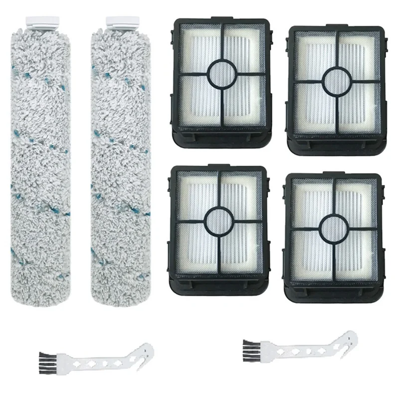 BAAO-Per Bissell 2554A Spazzola di ricambio per aspirapolvere Confezione di accessori per filtri a rullo multifunzione