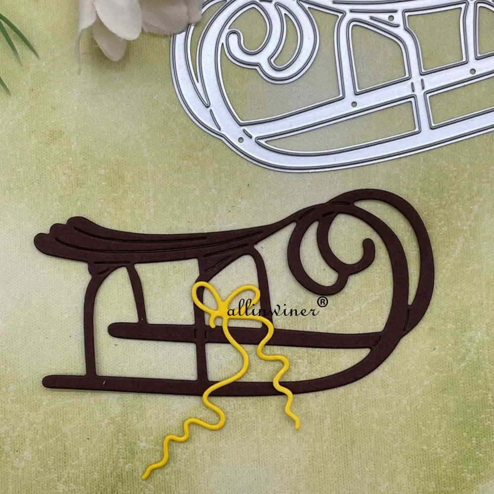 

New sled decoration DIY Craft Metal Cutting Die Scrapbook Embossed Paper Card Album Craft Template Stencil Dies
