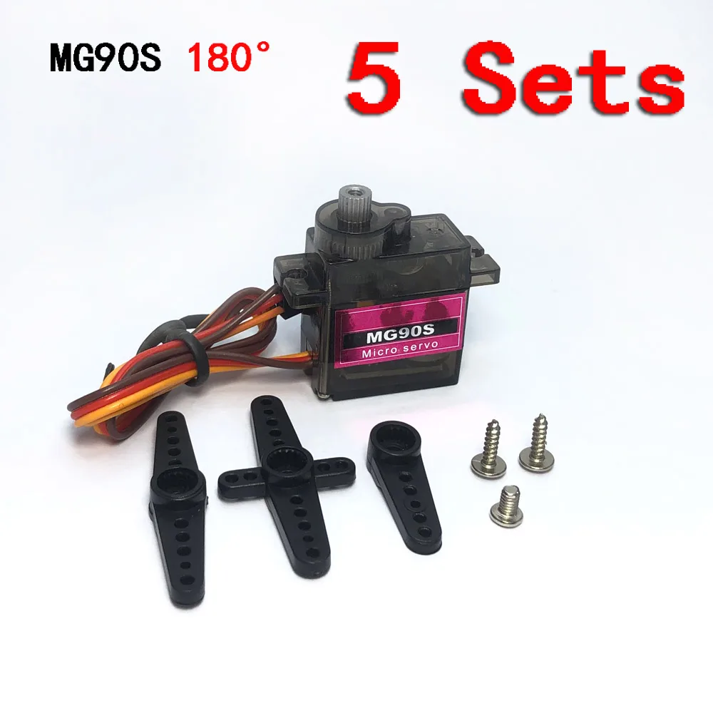 SG90 MG90S 9g Digitale Mini Micro Servo 180/360 Graden voor Rc Helikopter Vliegtuig Mini Boot Auto MG90 9G Trex 450 RC Robot