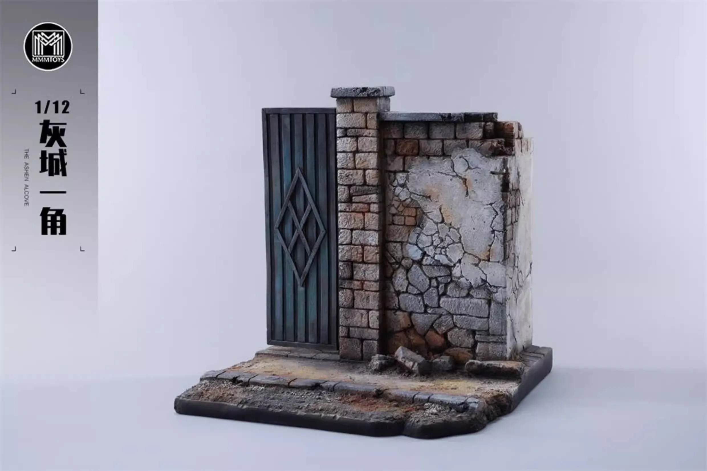 

MMMTOYS M2504 1/12 Soldier Corner of Grey City Scene Platform Accessories Fit 6'' Action Figure Model Toy In Stock