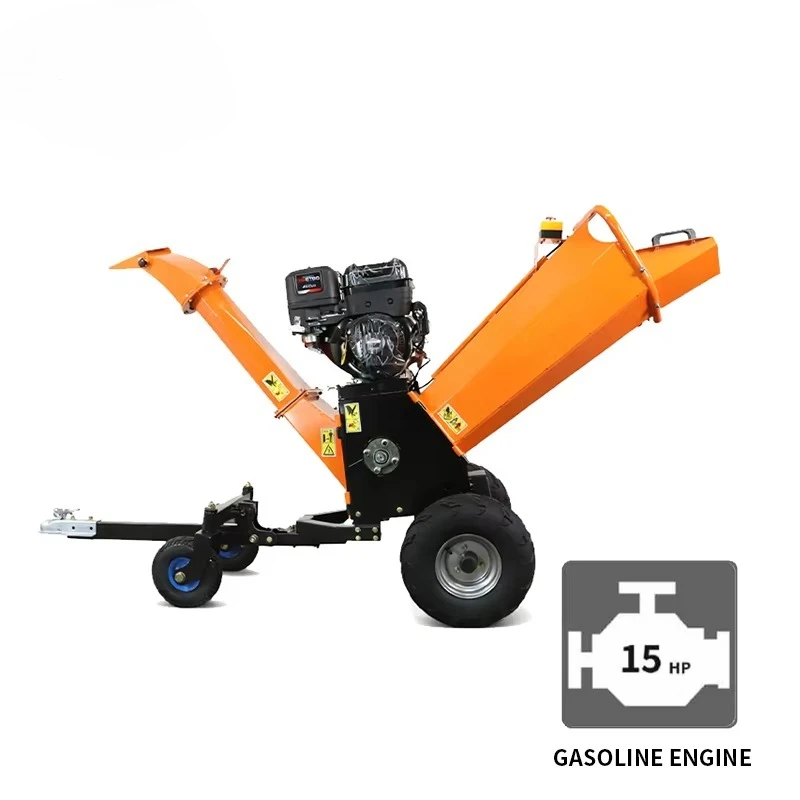 Electric Mini Wood Chipper 4 Inch Lightweight Compact Design Overload Protection Garden Lawn Branch Shredder High Efficiency