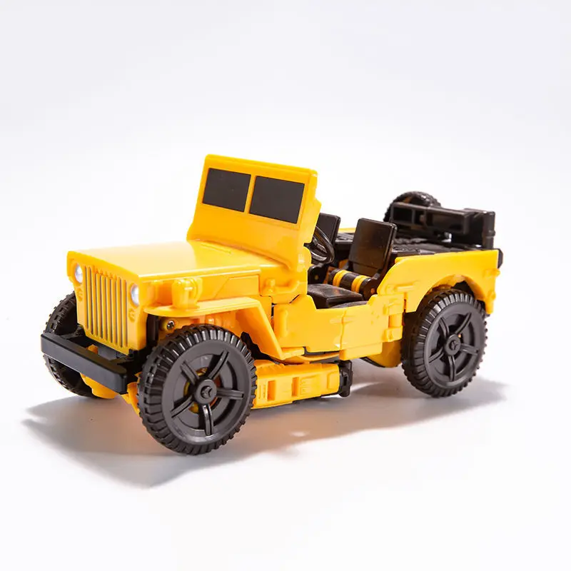ของเล่นแปลงร่างรถจี๊ปขนาด 7.8 นิ้ว/20 ซม. ของเล่นแปลงร่างแอ็คชั่นฟิกเกอร์ โมเดลพลาสติก หุ่นยนต์ ของเล่นอนิเมะ ของสะสมสำหรับเด็ก เป็นของขวัญ