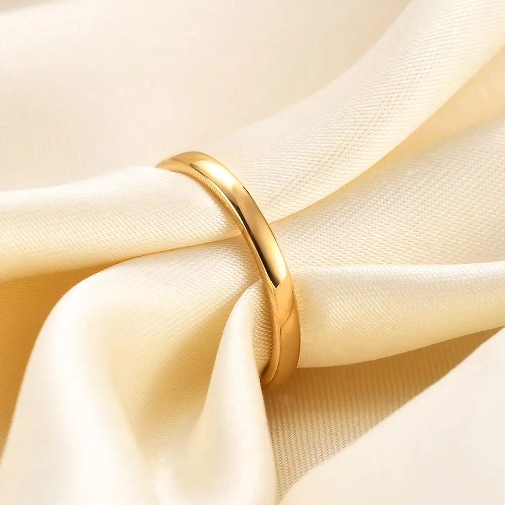 VQYSKO Vintage Wolfram Ring für Männer Glatte Plain Paar Ringe Punk Stil Mode Ring Schmuck Zubehör Großhandel – Detail 6
