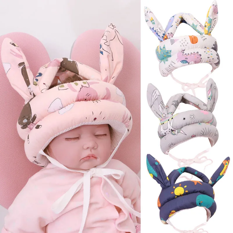 Kid Head Protection Pad Baby Anti-collision Protective Hat Baby Walk Sit Safety Helmet Infant Anti-Bump Cap Protector