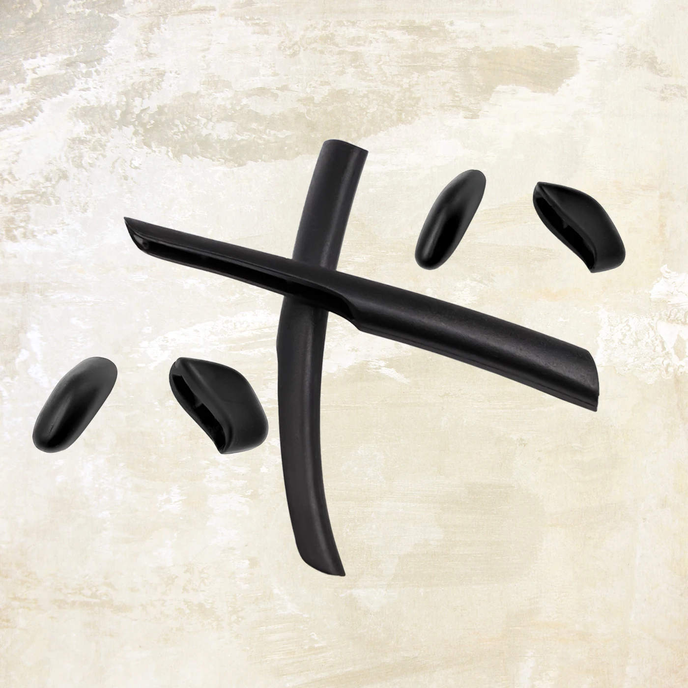 

Silicone Earsocks Nose Pads Replacement Rubber Kit for Oakley Fast Jacket XL OO9156 Sunglasses Temple Sleeve Nose Guard