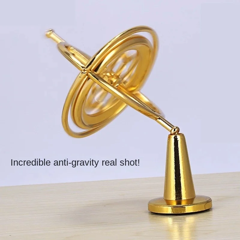 

Anti-Gravity Metal Gyroscope Mechanical Toy Flying Black Technology Teaching Adult Pressure Reduction Artifact Balance Children