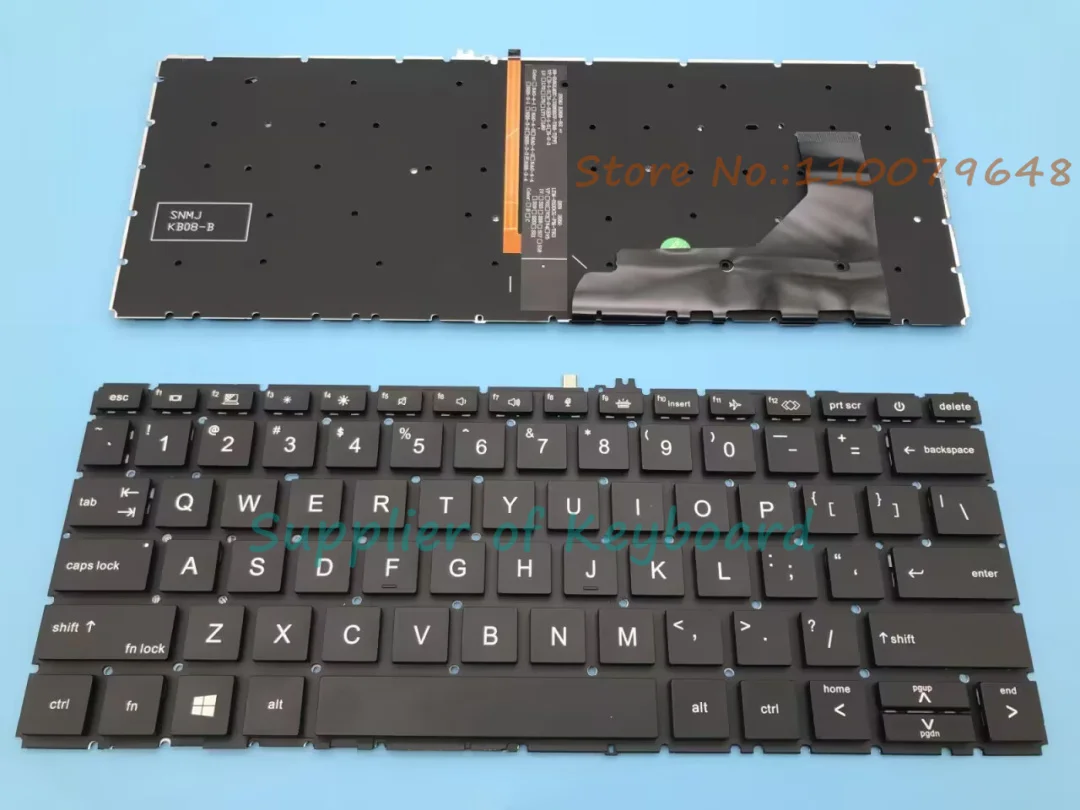 NEW English/Latin Spanish Keyboard For HP EliteBook 730 G7,730 G8,735 G7,735 G8,830 G7,830 G8,835 G7,835 G8 Backlit
