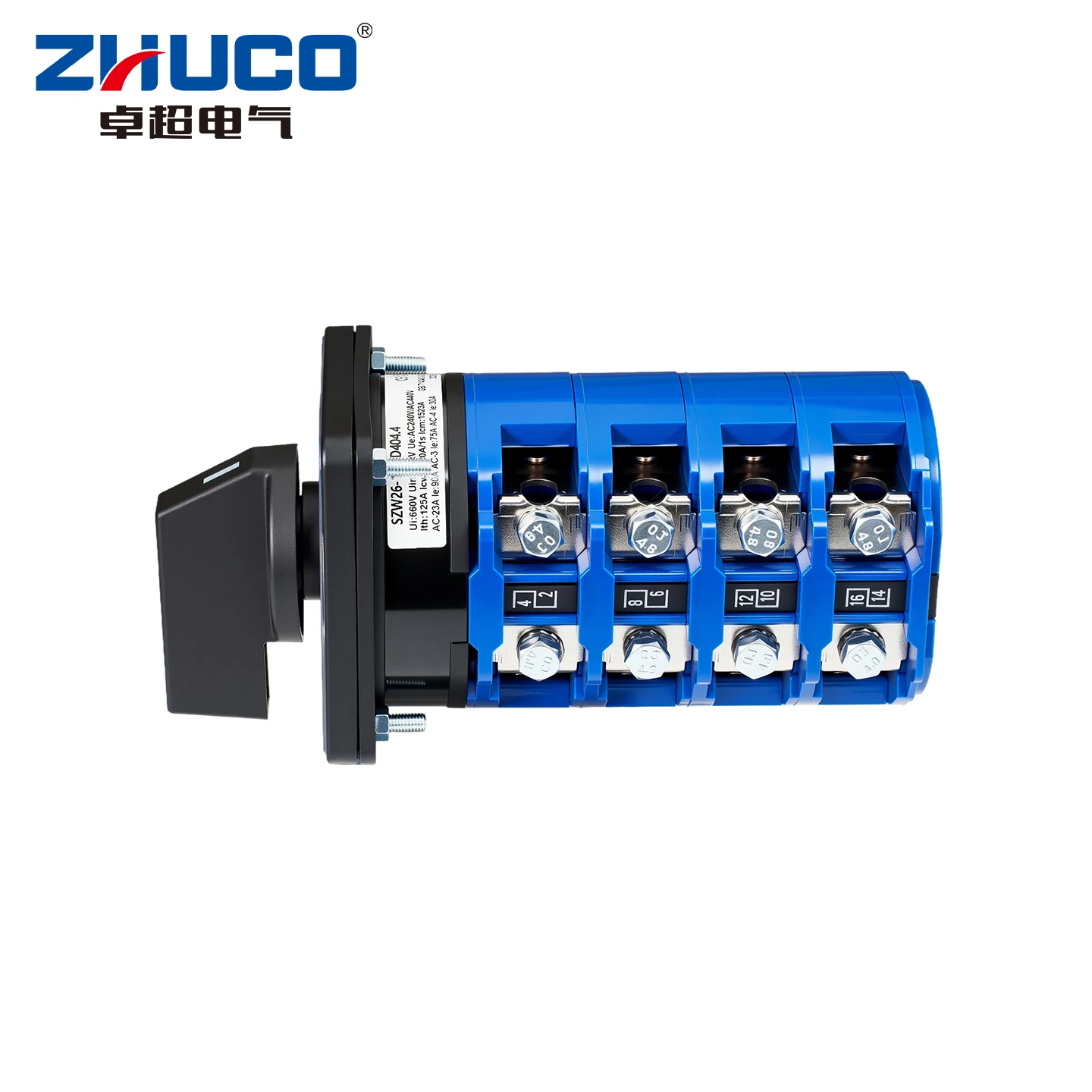 Szw26-125/D404.4 102 Panel Three-Position Four-Section Two-On-One-Off Toggle Switch Rotary Switch Selector Switch Cam Switch