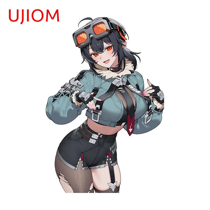 UJIOM Zenless Zone Zero Girl Cos Hane Doe Wall Stickers Sexy Uniform Temptation Bathroom Decal High Quality Wallpapers DIY