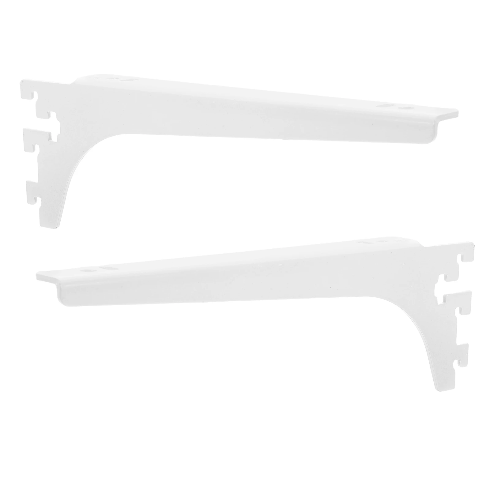 

1 Pair Metal Shelf Brackets Heavy Duty Wall Mounted Closet Kitchen Utility Storage Rack Support Stand For Curtains Shelving