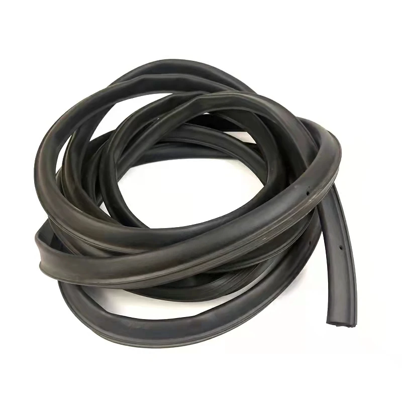Cab Windshield Rubber Strip Door Sealing Anti-Bumping Leather Strip Accessories For Hitachi Excavator Supplies ZAX60 70 120