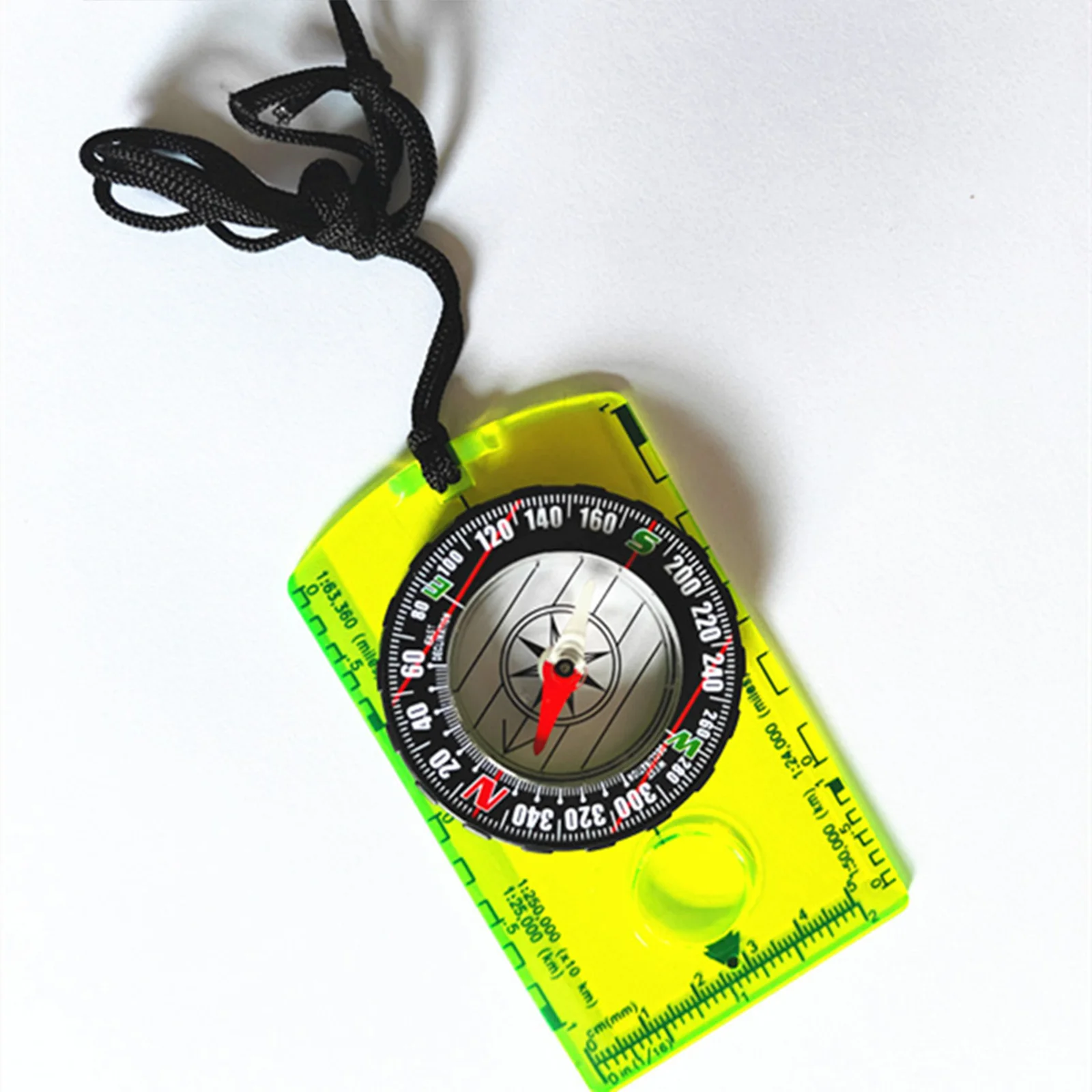 Waterproof Orienteering Compass for Map Reading Baseplate Compass Outdoor Hiking Hunting Navigation Camping Gadget Survival Gear