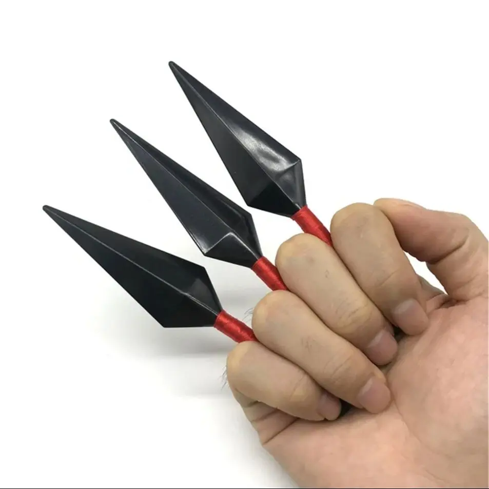 Anime Cosplay Shuriken Ninja Stars Ninja Darts  Plastic Collection Props Model PVC Action Figure Cosplay Children Toys