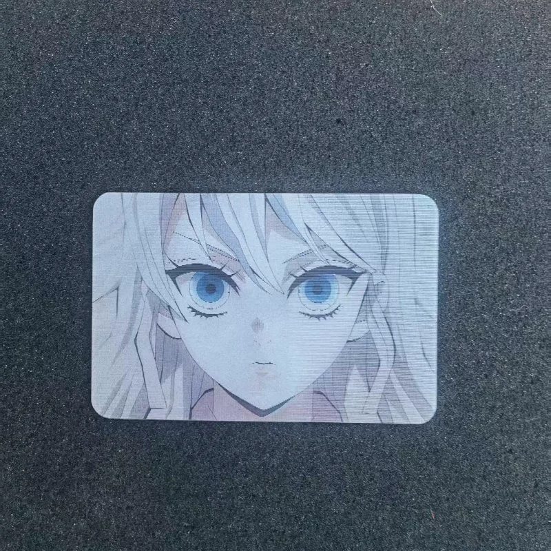 Carte creative Demon Slayer Nezuko Anime Action Figures Cartoon Grid Segnalibri Giocattolo Regali di compleanno di Natale Merchandise anime